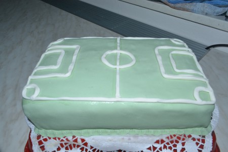 futbalové ihrisko narýchlo